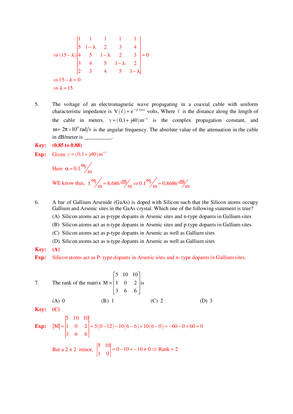 GATE Electronics & Communication Engineering Previous Year Question Papers With Answers (2017-2012) - Page 4