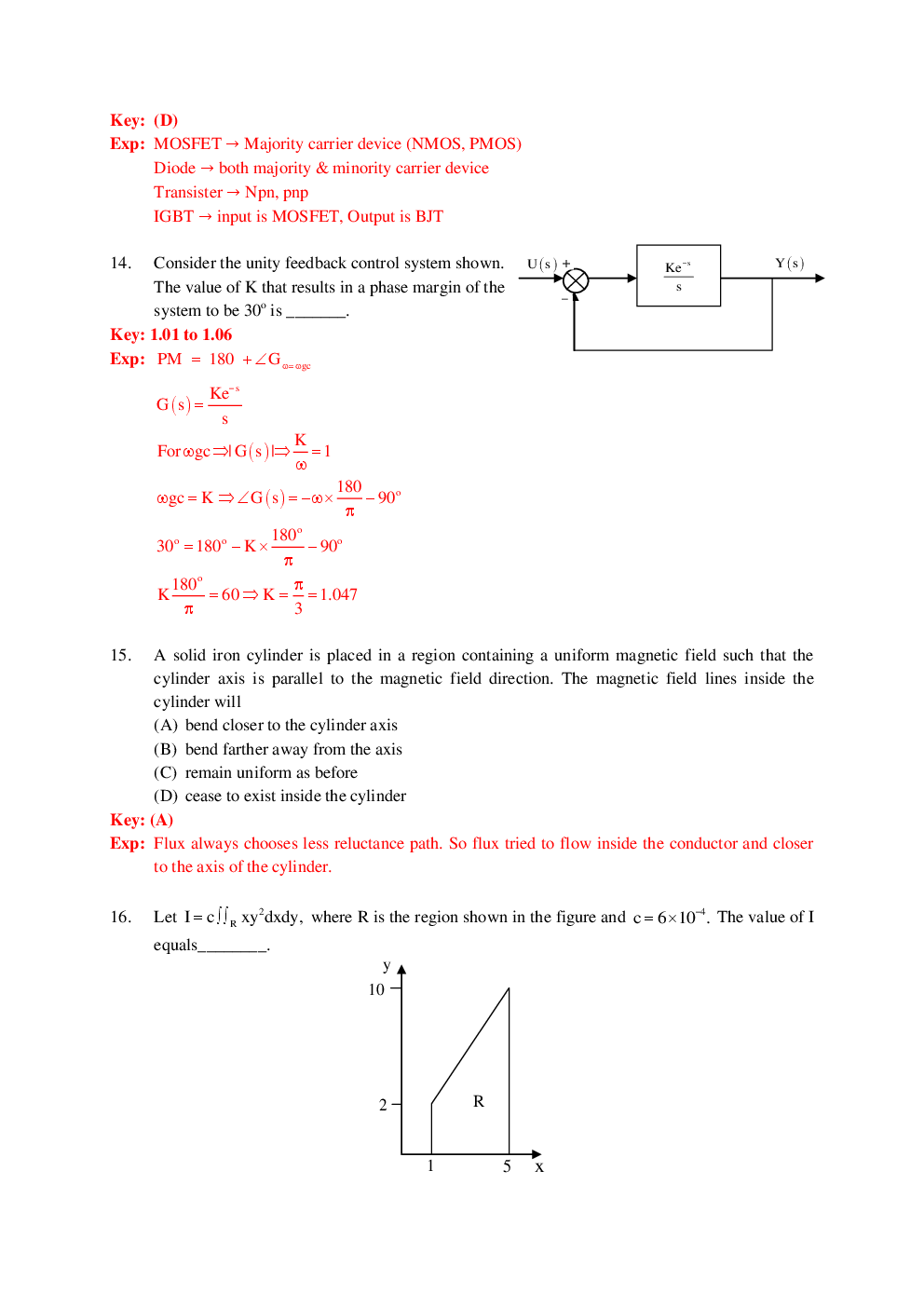 Download Free GATE Electrical Engineering Previous Year Question Papers