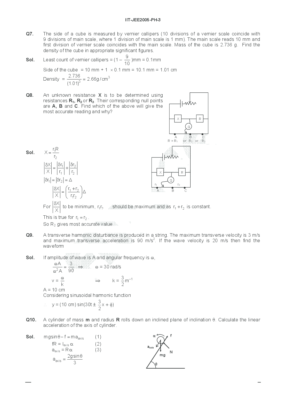 IIT JEE QUESTION PAPERS PAPER I 2005-2015 - Page 4