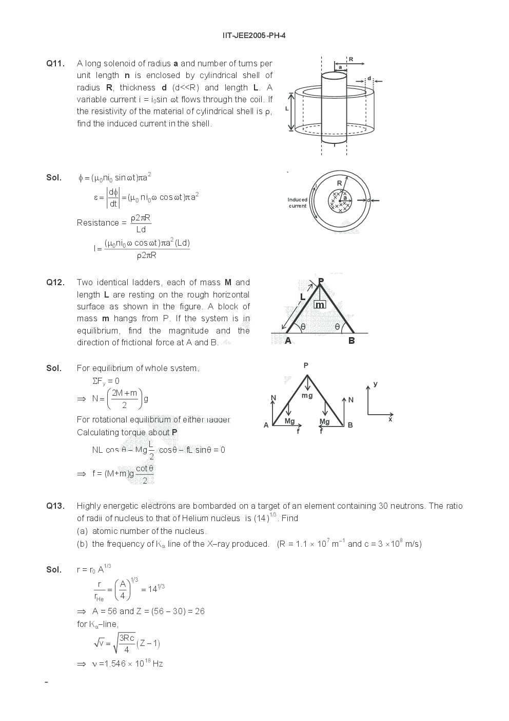 IIT JEE QUESTION PAPERS PAPER I 2005-2015 - Page 5