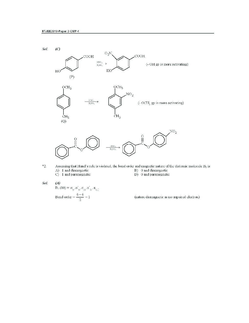 IIT JEE QUESTION PAPERS PAPER 2 WITH SOLUTIONS 2010 - Page 5