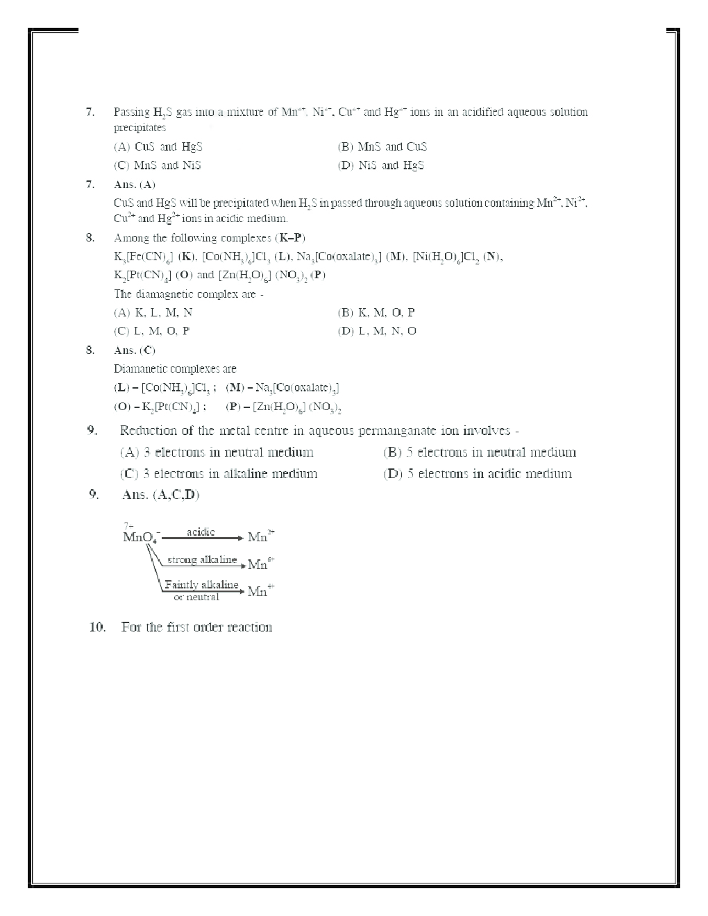 IIT JEE QUESTION PAPERS PAPER 2 WITH SOLUTIONS 2011 - Page 5