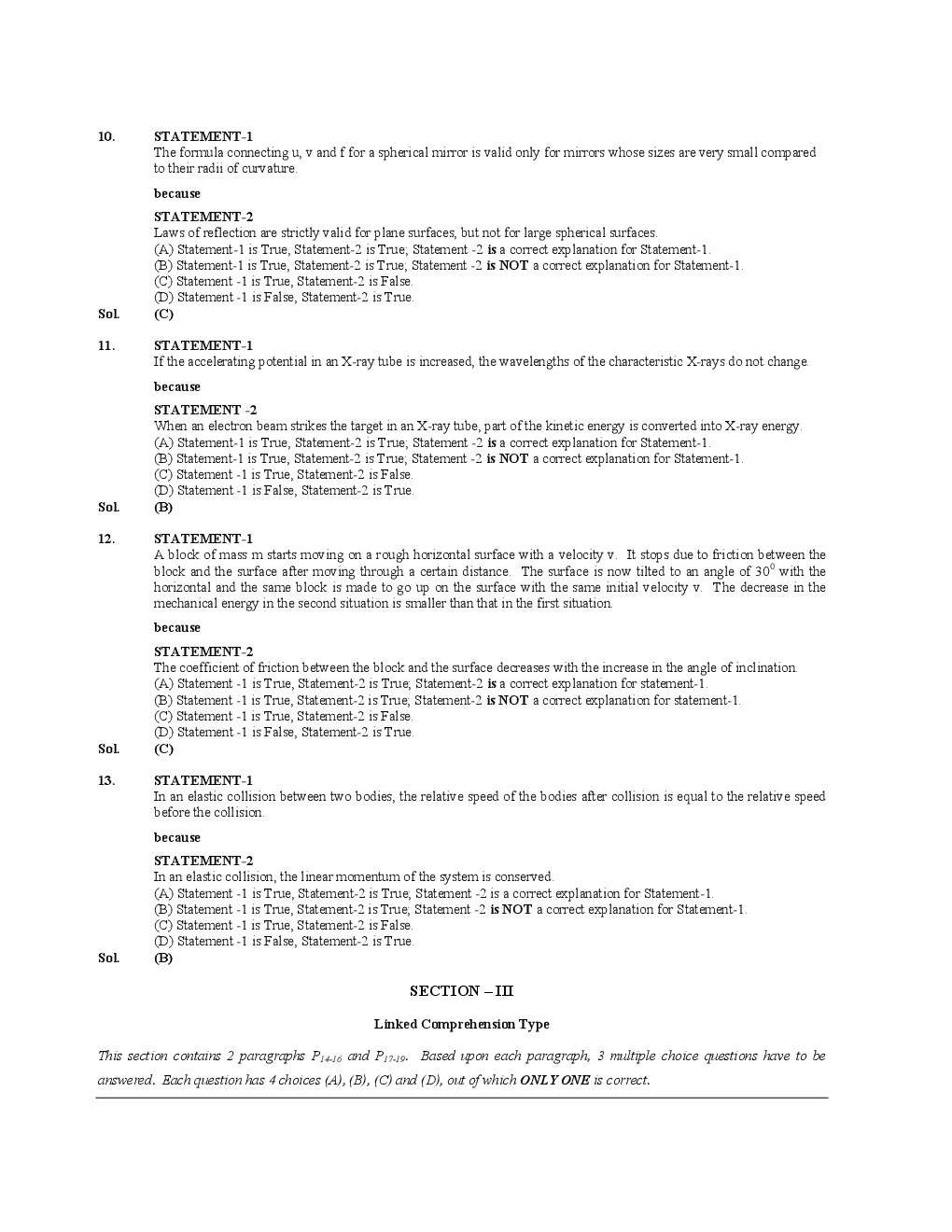 IIT JEE SOLVED QUESTION PAPERS PAPER 1 WITH  2007 - Page 5