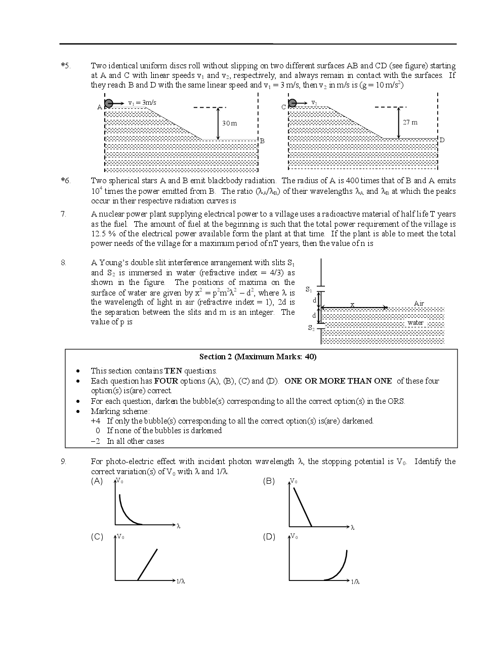 IIT JEE SOLVED QUESTION PAPERS PAPER 1  2015 - Page 4