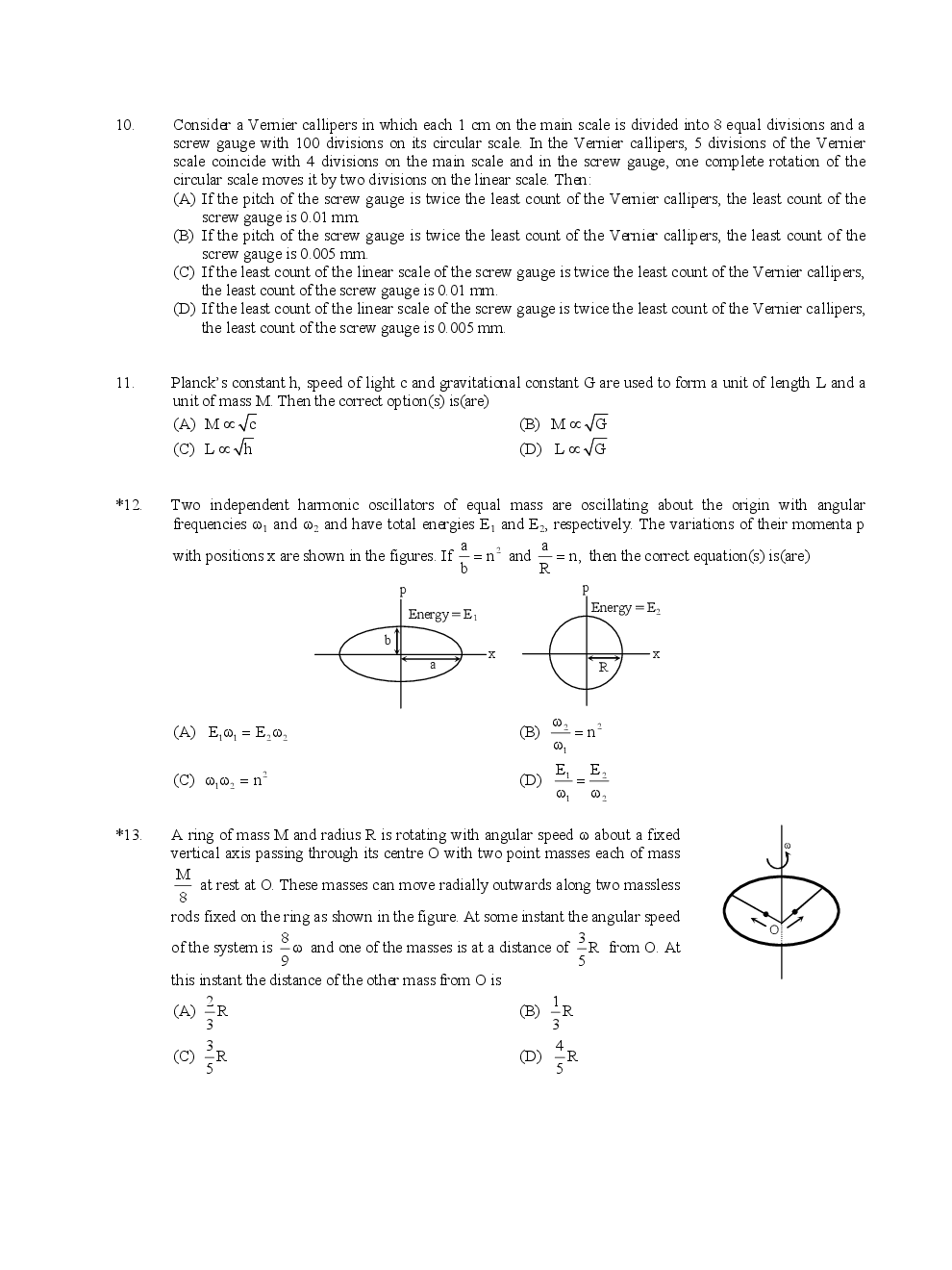 IIT JEE SOLVED QUESTION PAPERS PAPER 1  2015 - Page 5