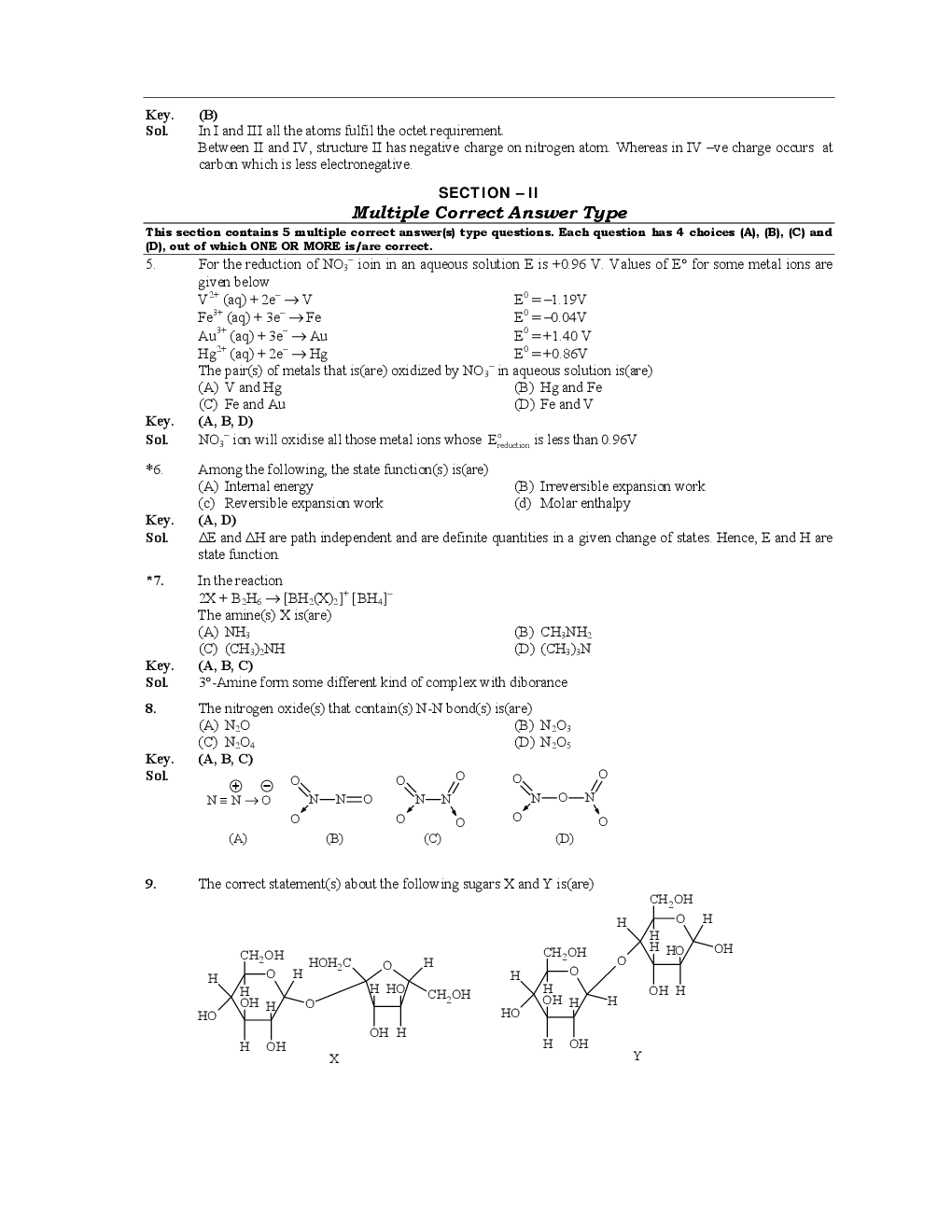 IIT JEE SOLVED QUESTION PAPERS PAPER 2 2009 - Page 3