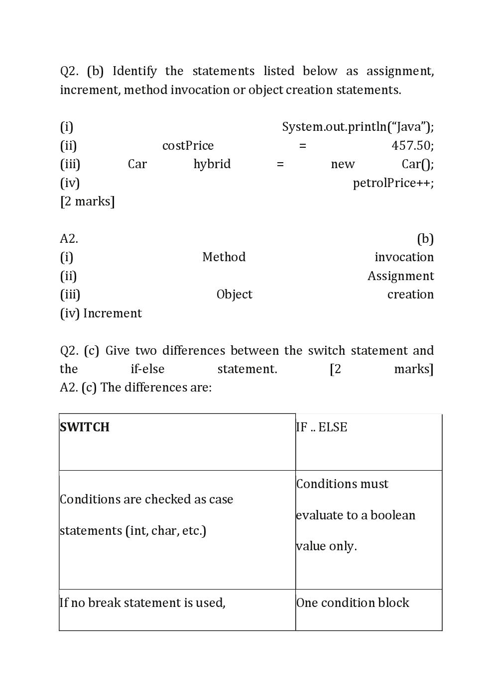 ICSE Previous Year Solved Question Papers For Class 10 Computer Application 2007-2014 - Page 5