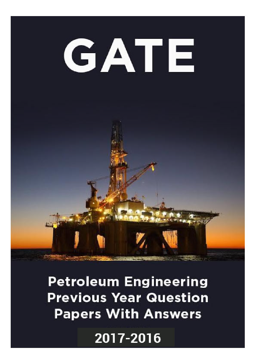 GATE Petroleum Engineering Previous Year Question Papers With Answers (2017-2016) - Page 1