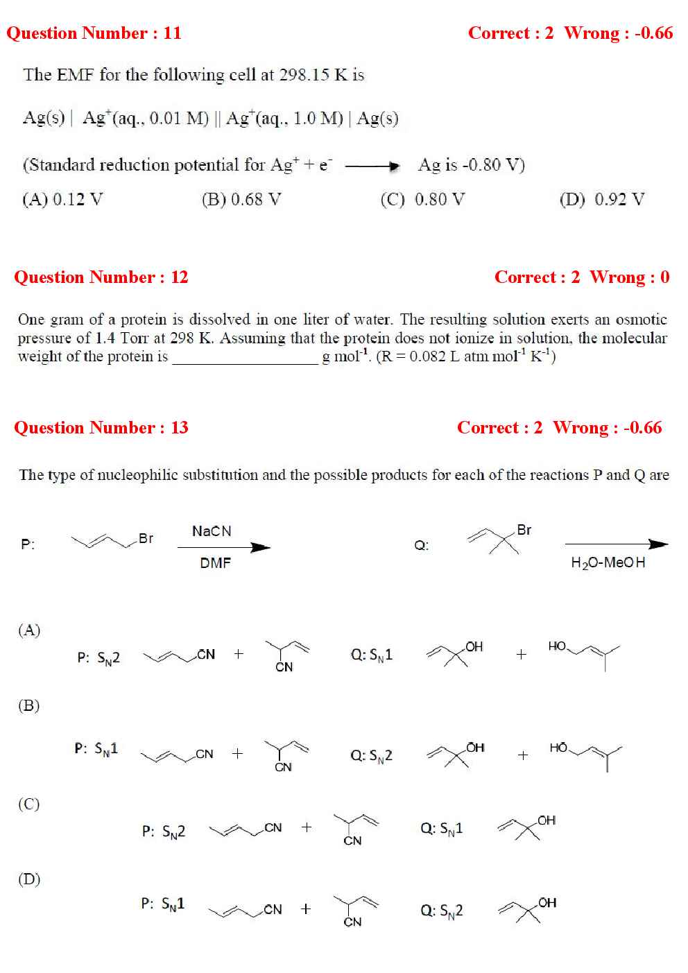 GATE Life Sciences Previous Year Question Papers With Answers (2017-2012) - Page 5