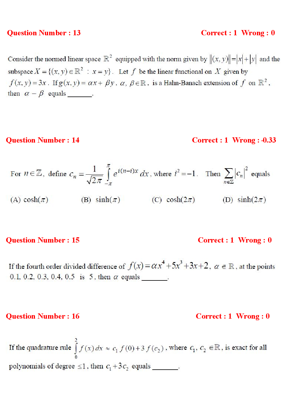 GATE Mathematics Previous Year Question Papers With Answers (2017-2012) - Page 5