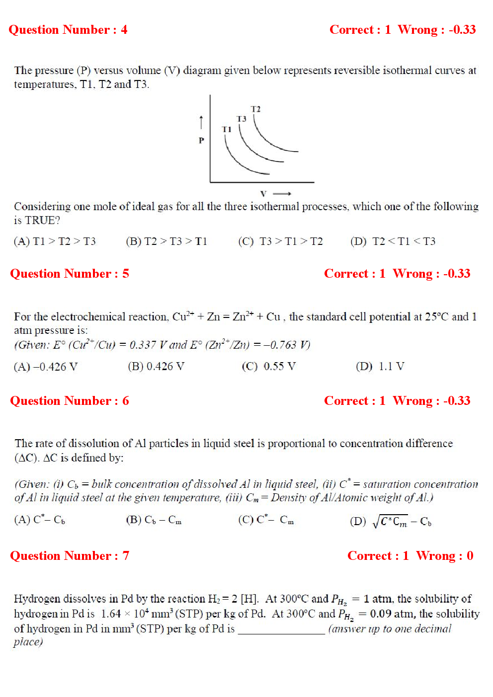 GATE Metallurgical Engineering Previous Year Question Papers With Answers (2017-2012) - Page 3