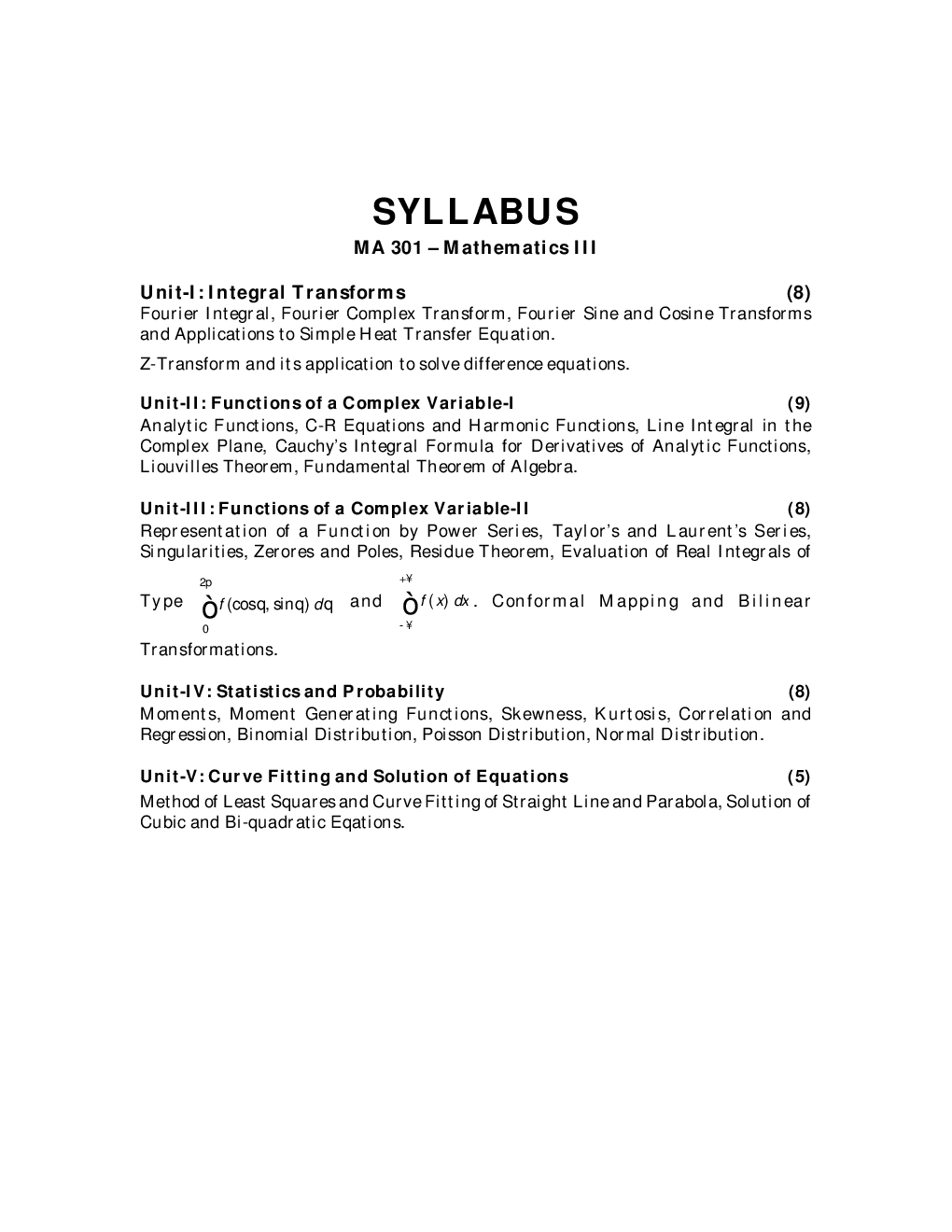 Engineering Mathematics-III By A.K. Singh, C.M. Tripathi, Rakesh Mohan - Page 4