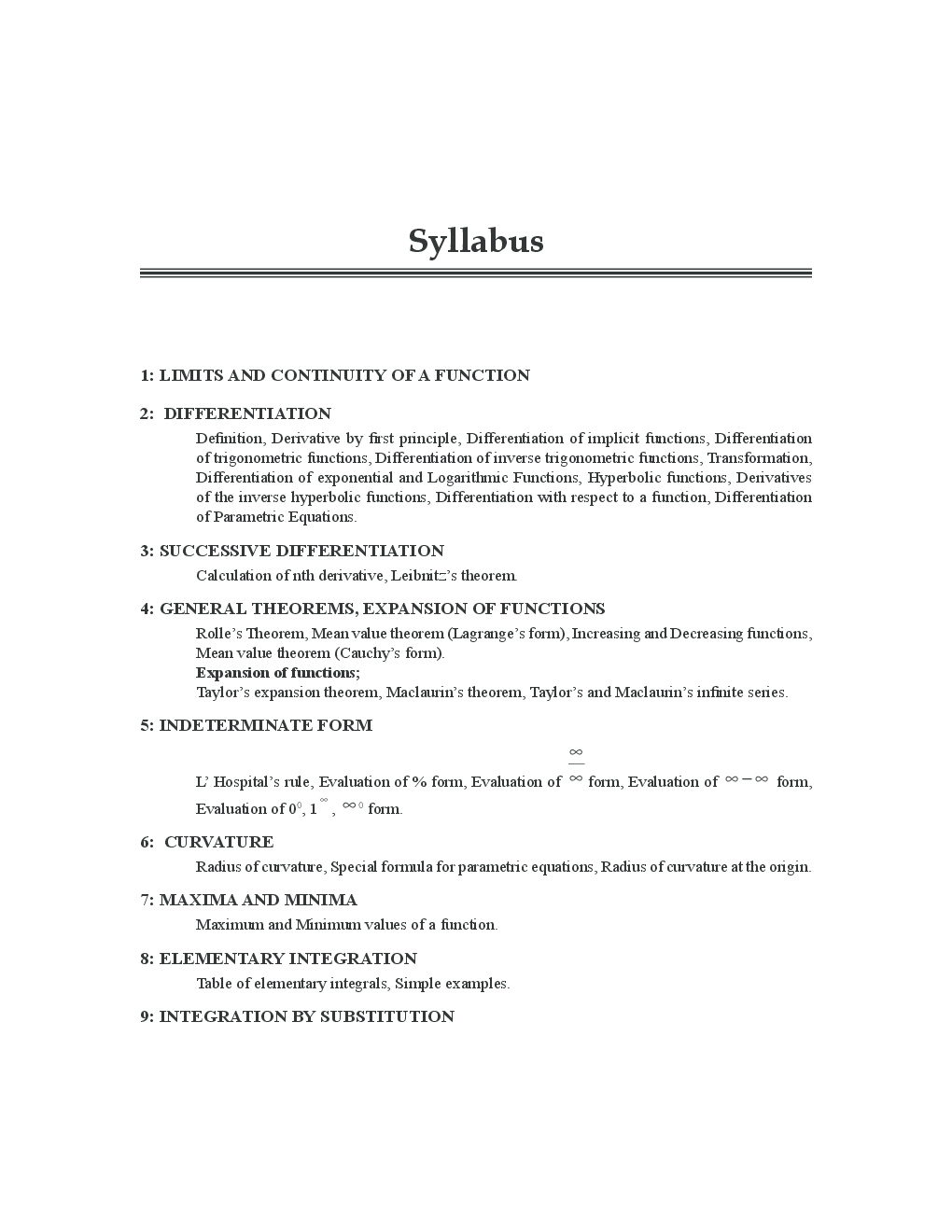 Engineering Mathematics-I By Dr. P.K.Srivastava - Page 4