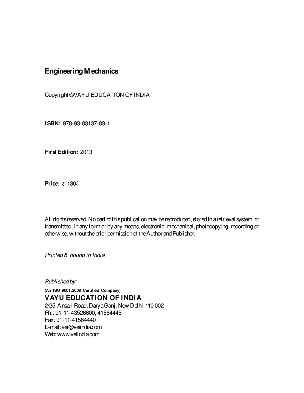 Engineering Mechanics - Page 2