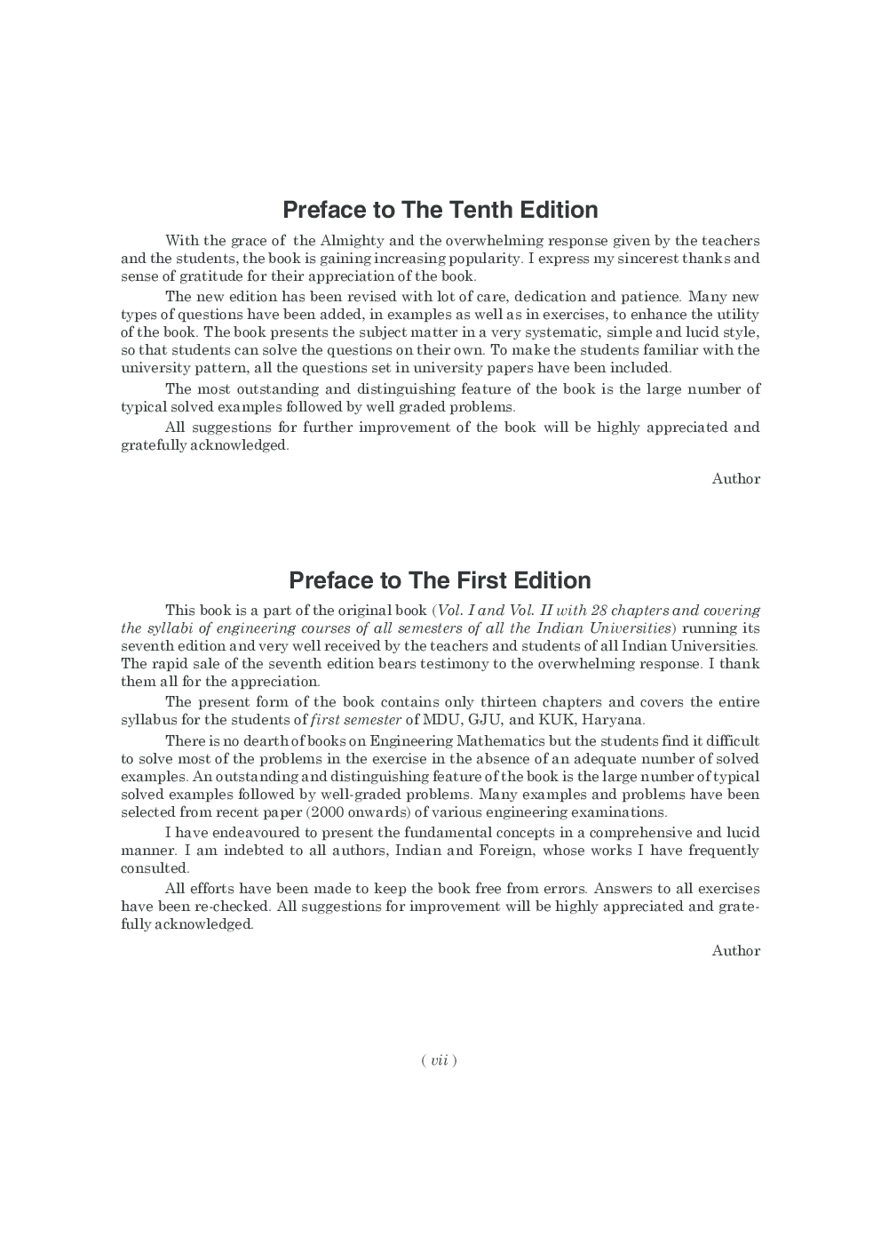 A Text Book of Engineering Mathematics Sem-I (Haryana) By N.P.Bali - Page 5