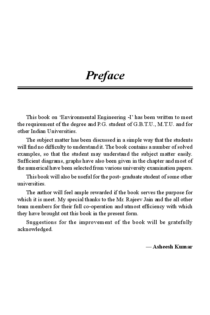 Environmental Engineering-I By Ashish Kumar - Page 5