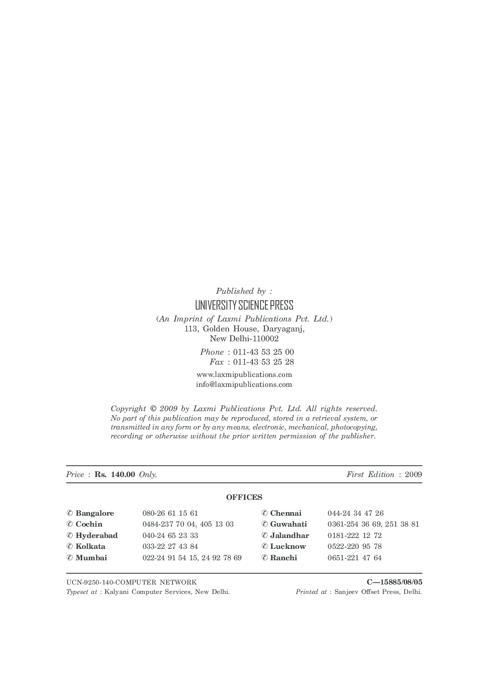 Computer Network By B.B.Agarwal & S.P.Tayal - Page 3