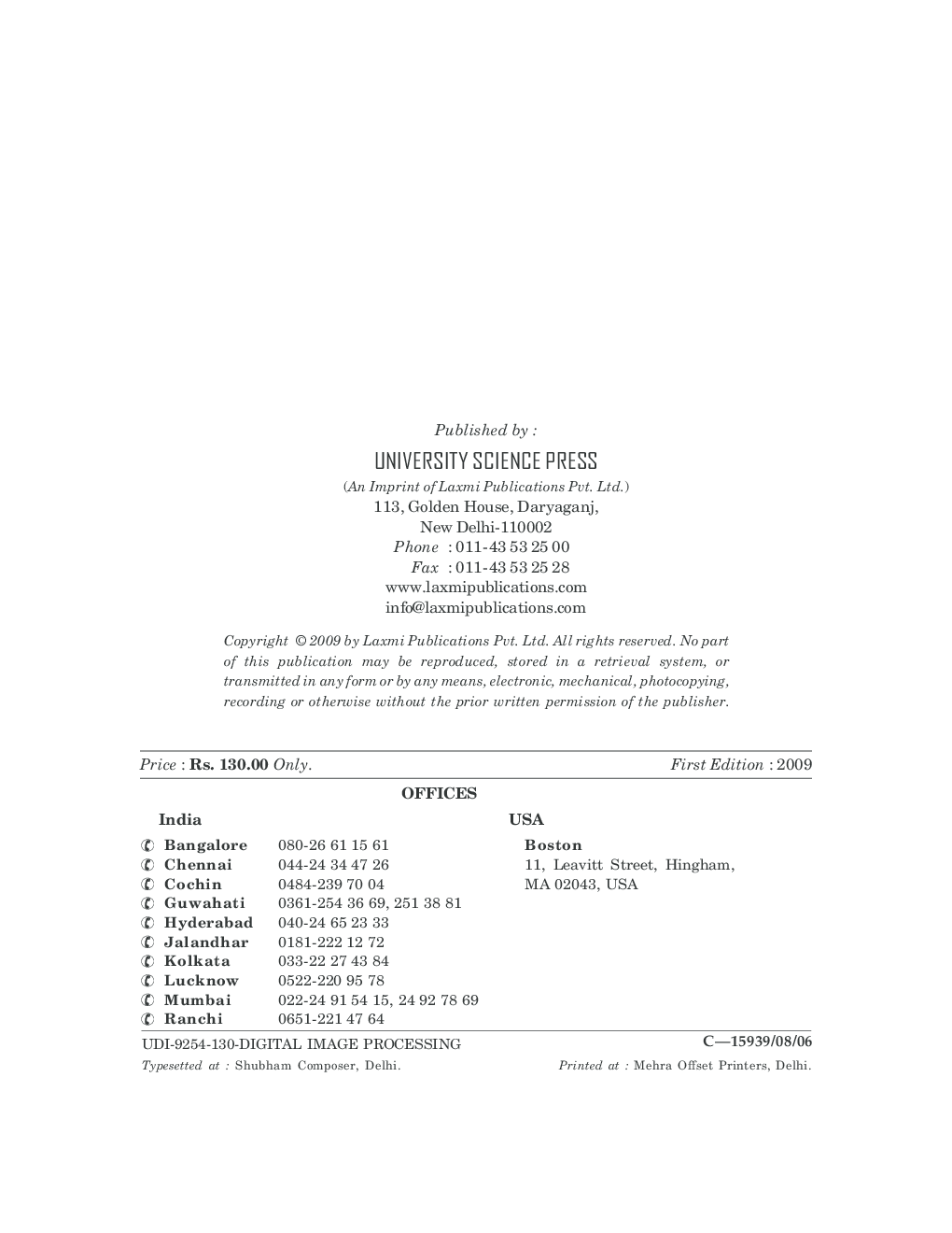 Digital Image Processing By Abhishek Yadav, Poonam Yadav - Page 3