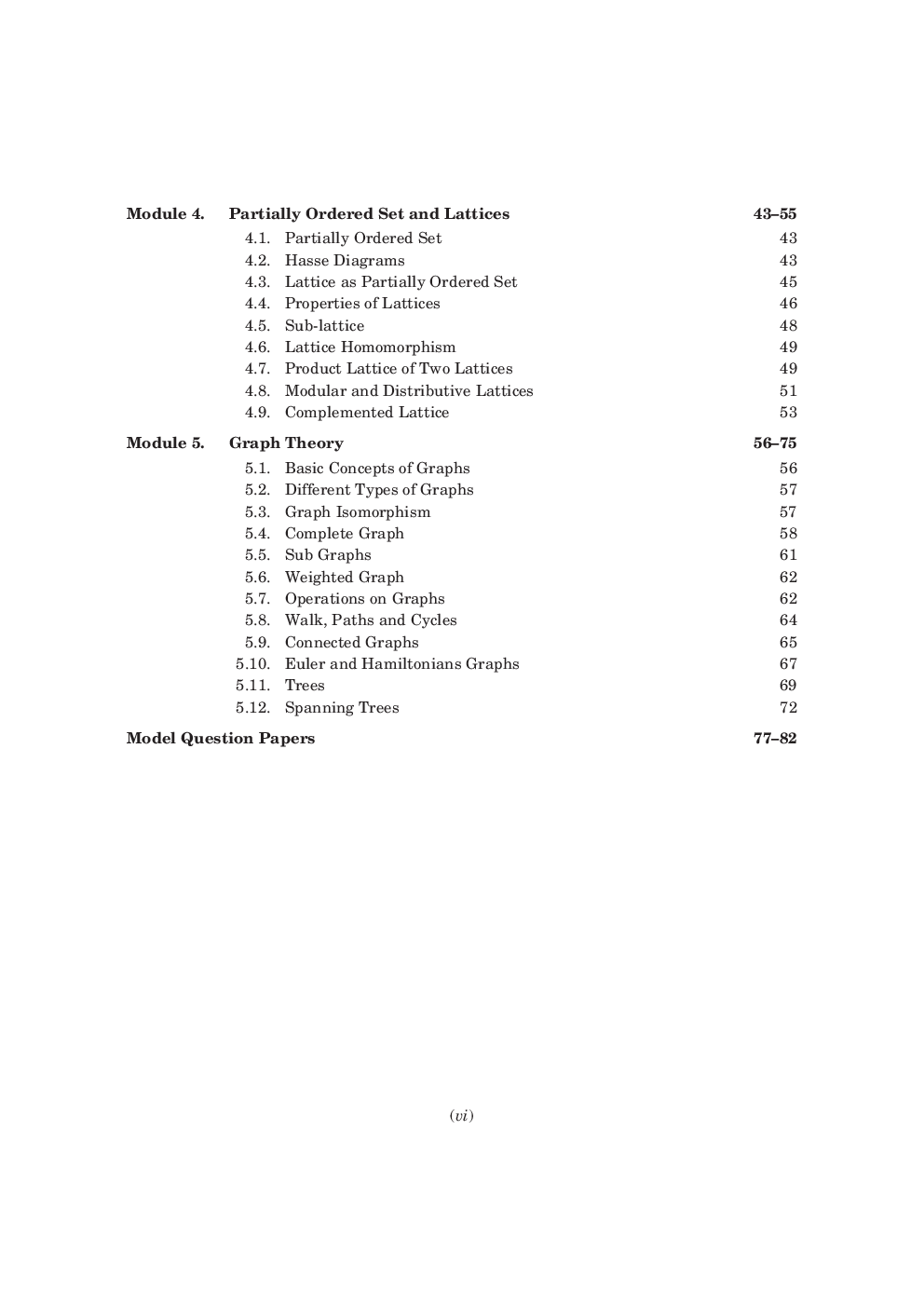 Discrete Mathematical Structures, Sem-III (MGU), Kerala CS & IT By Jayasree T. G. - Page 5