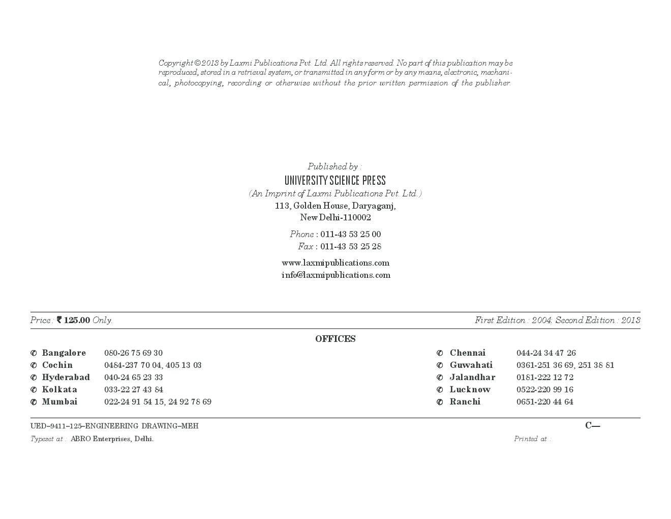 Engineering Drawing - Page 4