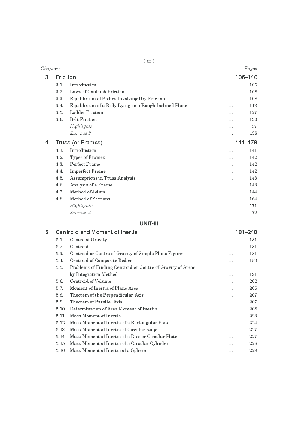 Engineering Mechanics (MTU) By Dr. R.K. Bansal - Page 5