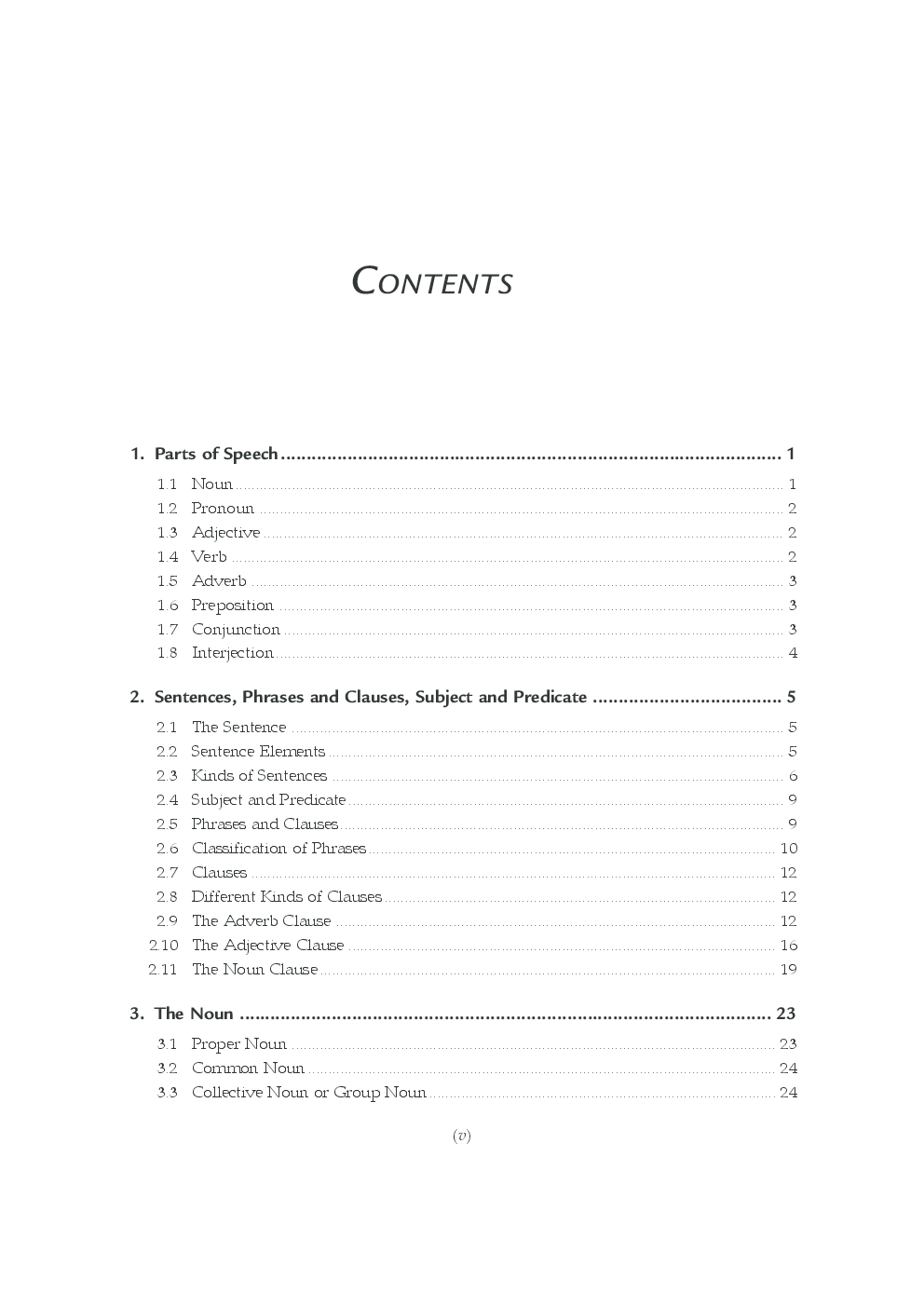 English Grammar Without Tears By Vishwanathan Nair, Chandrika A - Page 5