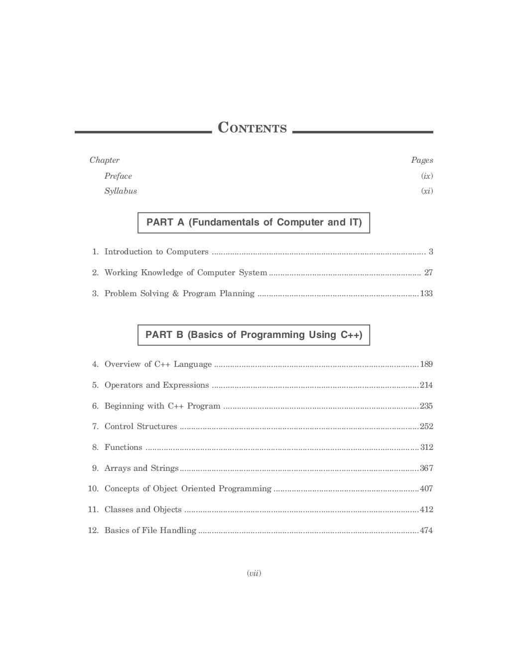 Fundamentals of Computer Programming and IT (PTU) By J.B.Dixit - Page 5