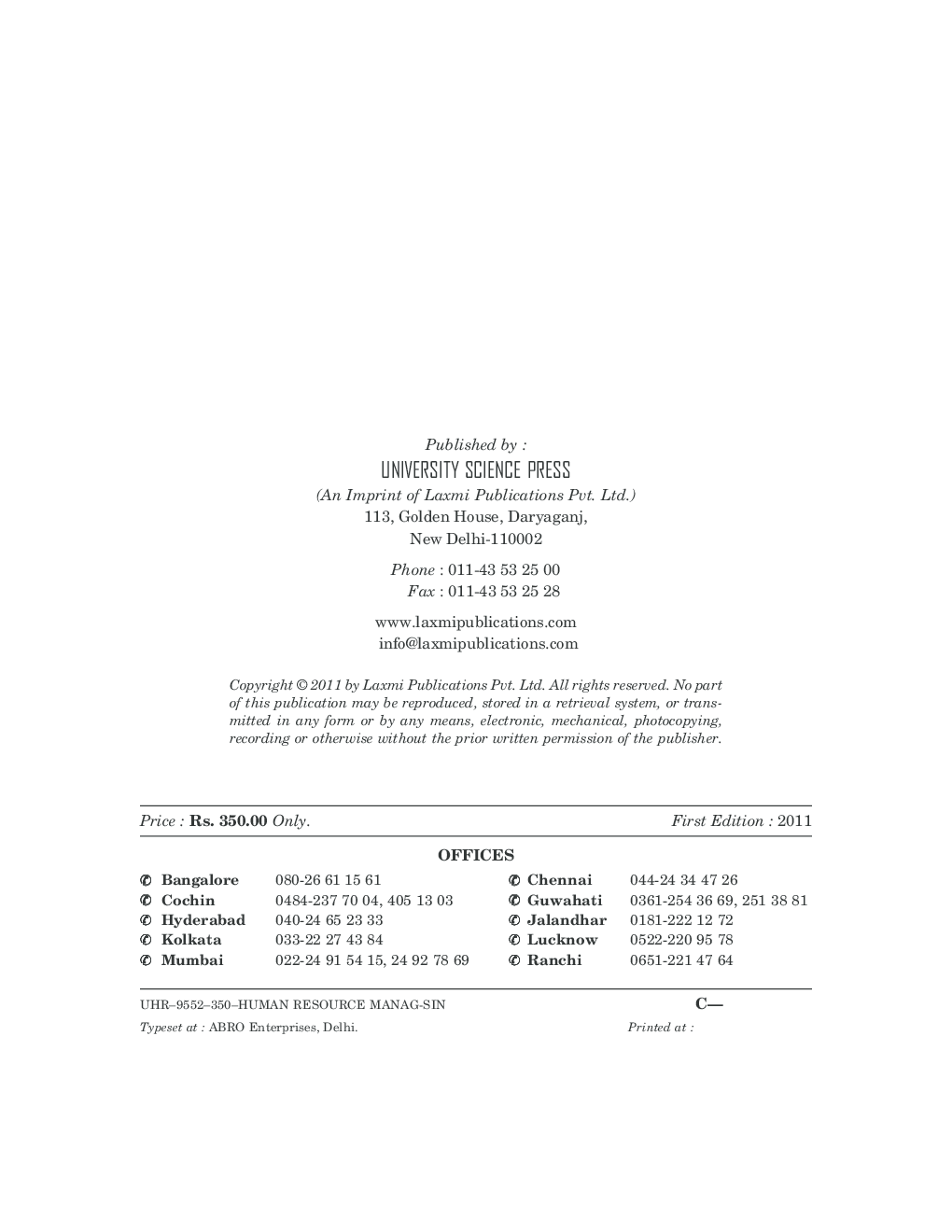 Human Resource Management By Col(Dr.) Narendar Singh - Page 4