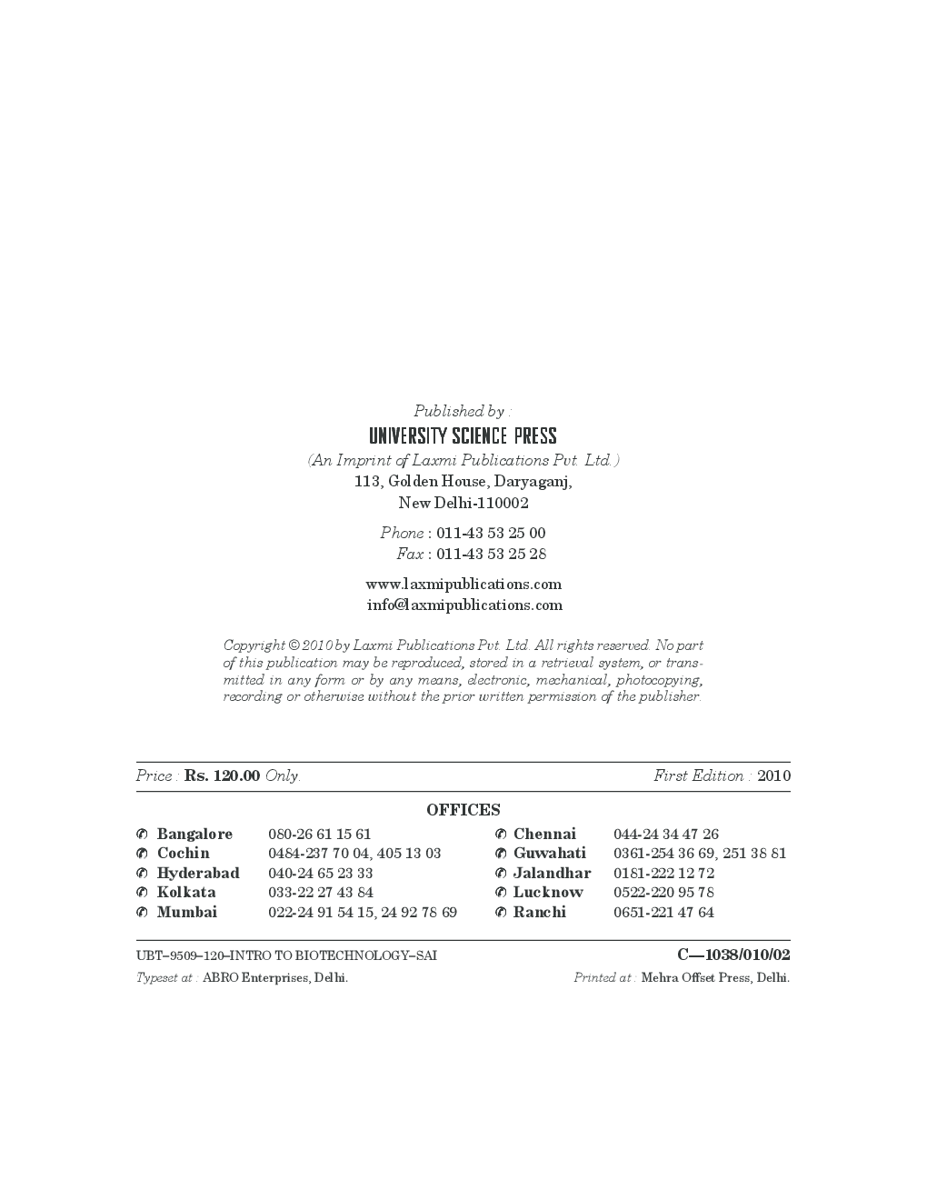 Introduction to BiotechnologyBy Dr. B.L.Saini - Page 5