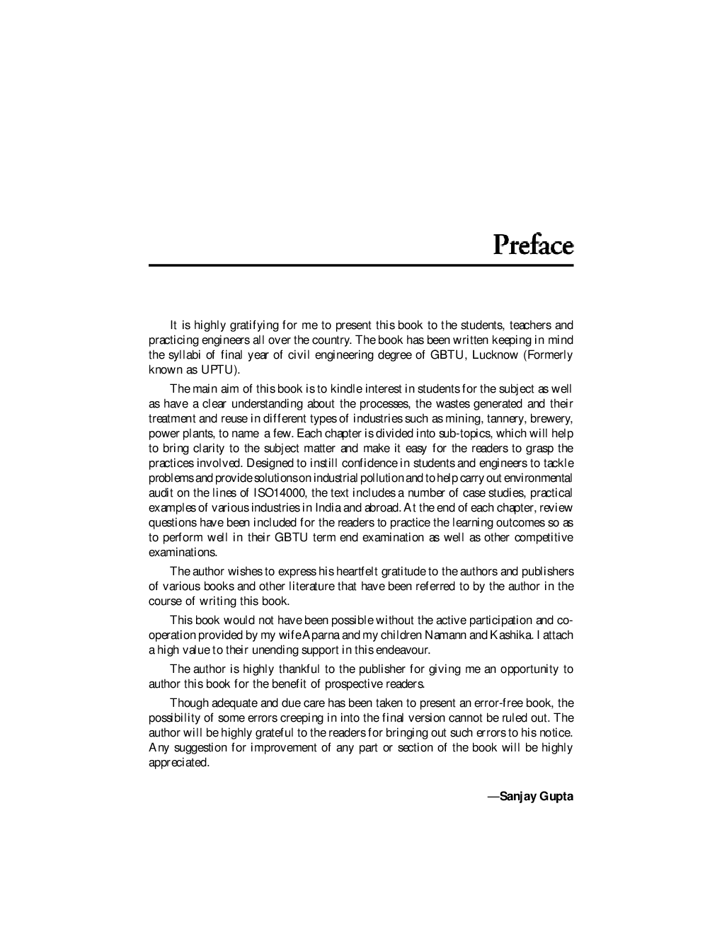 Industrial Pollution Control and Environmental Audit By Sanjay Gupta - Page 3