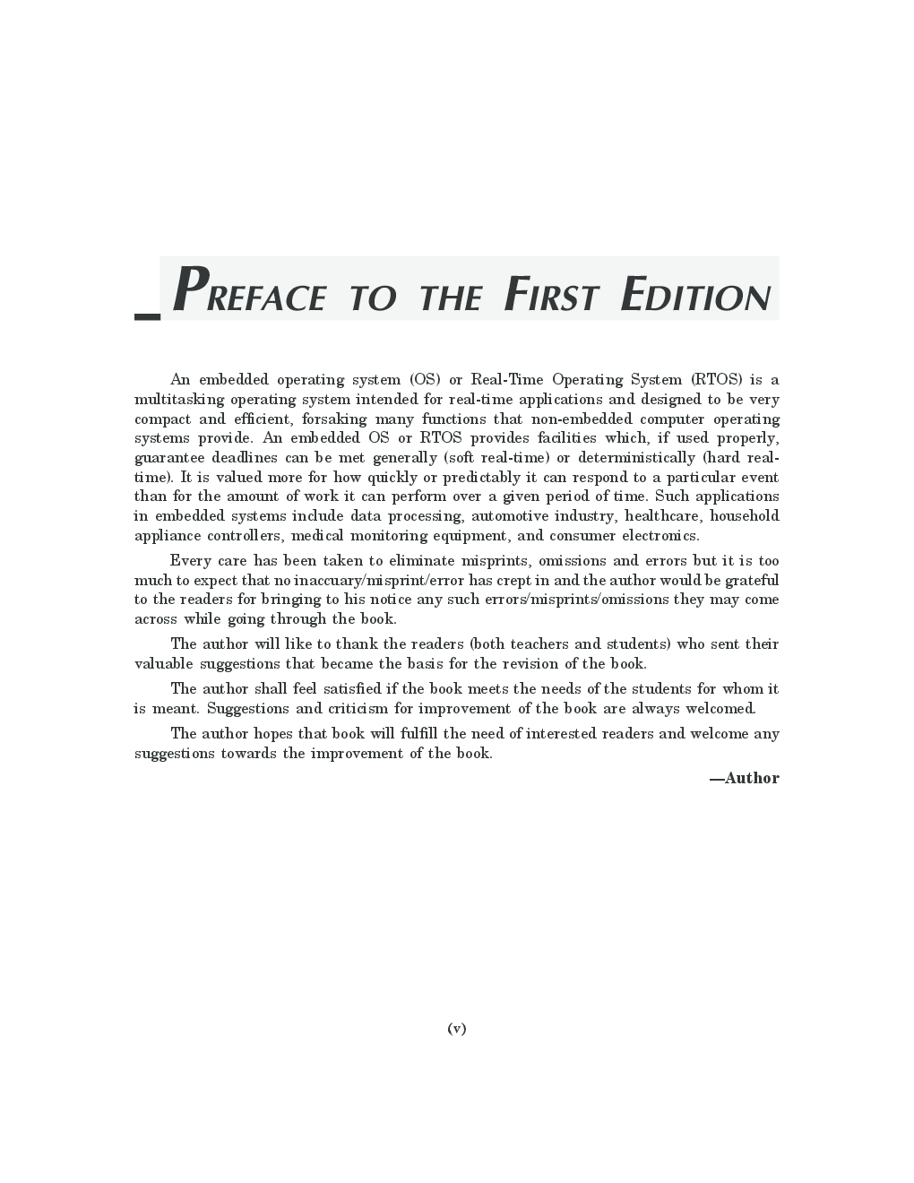 New Real-Time Operating Systems For Embedded Systems By K. Srinivasa Reddy - Page 4