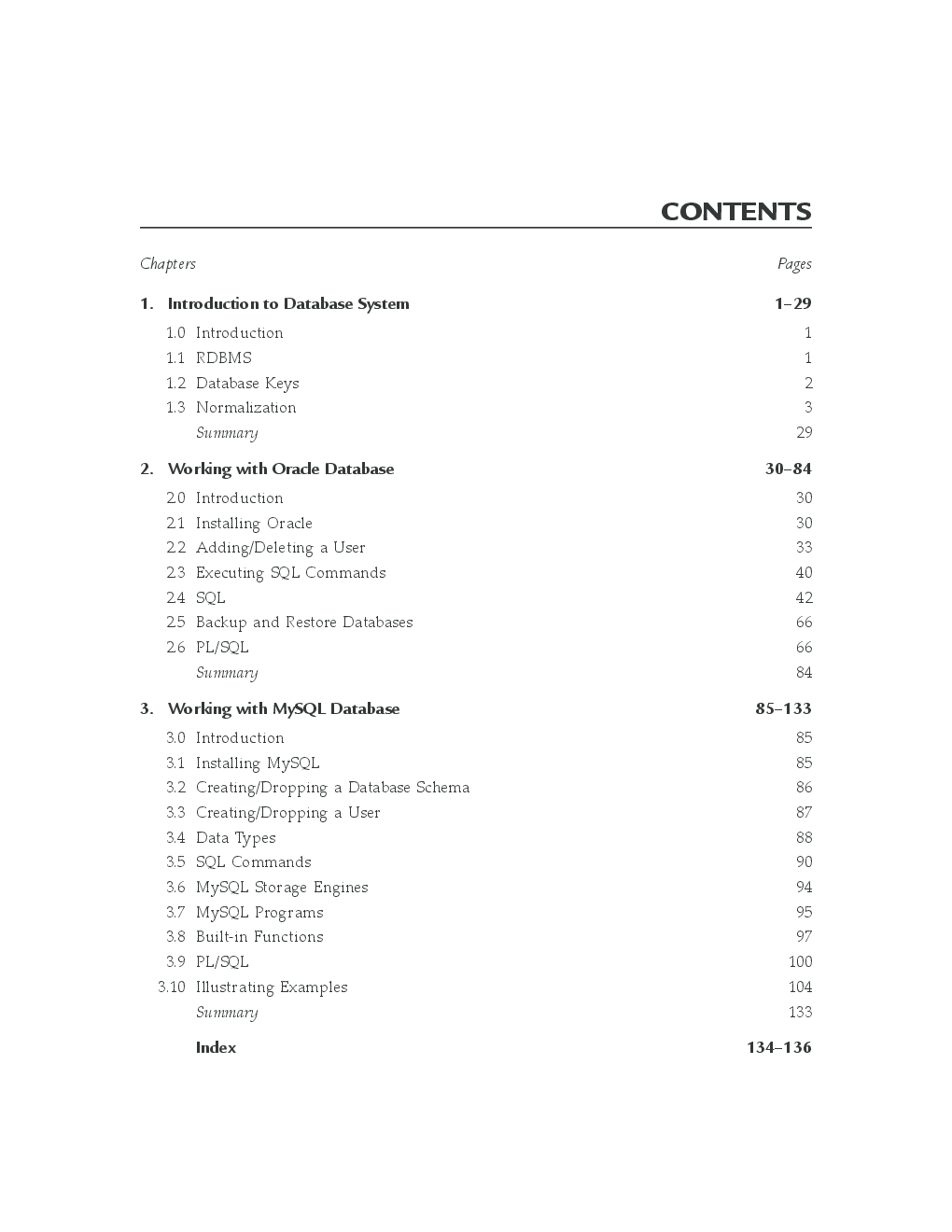 Oracle And Mysql - A Practical Approach By B. Mohamed Ibrahim - Page 4