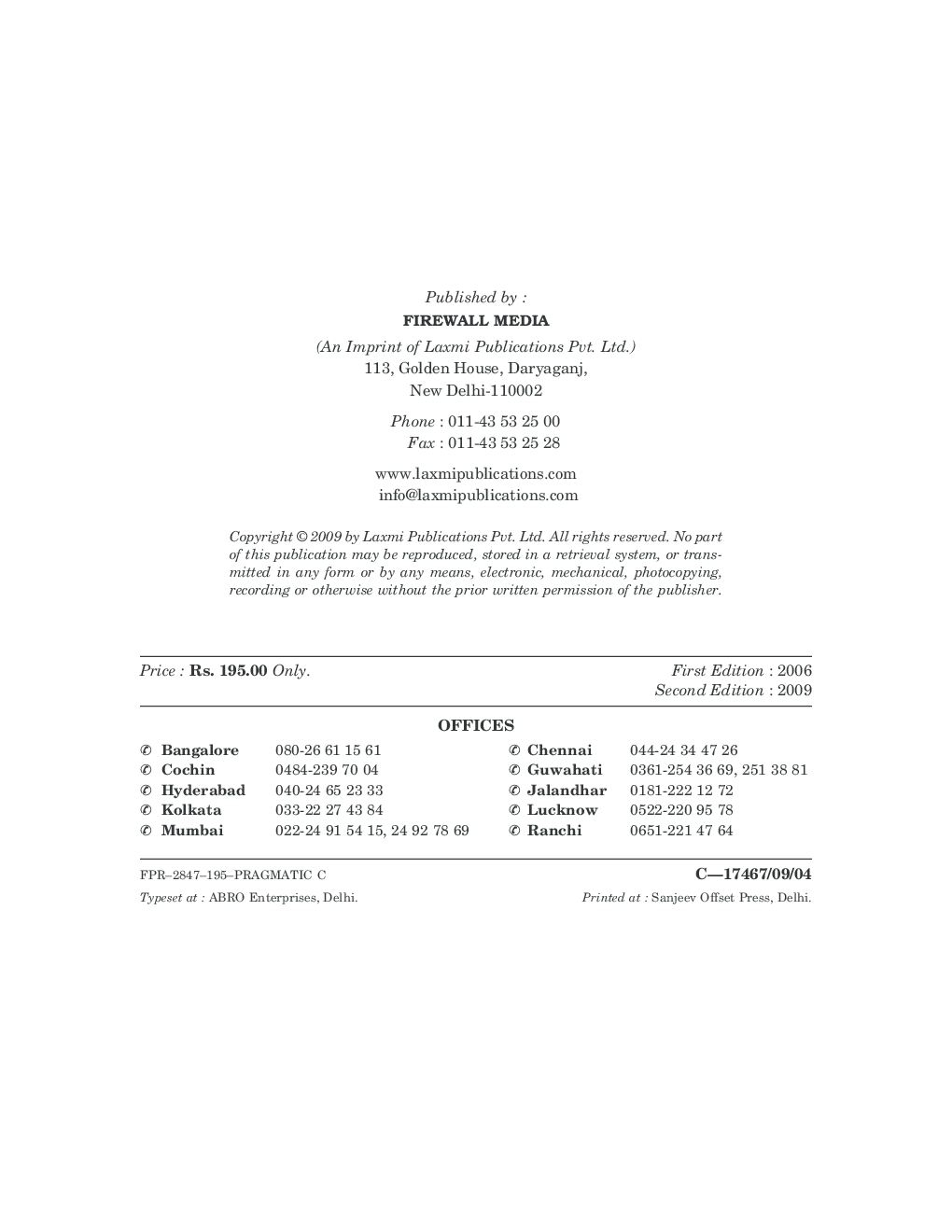 Pragmatic C (A Practical Approach) By Ramesh Kumar Jangda - Page 3