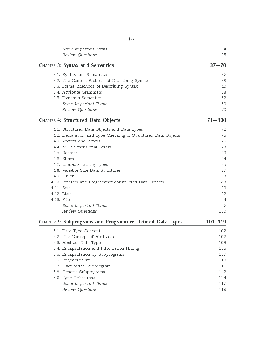 Programming Languages - “Design And Constructs” By Sharad Chauhan - Page 5