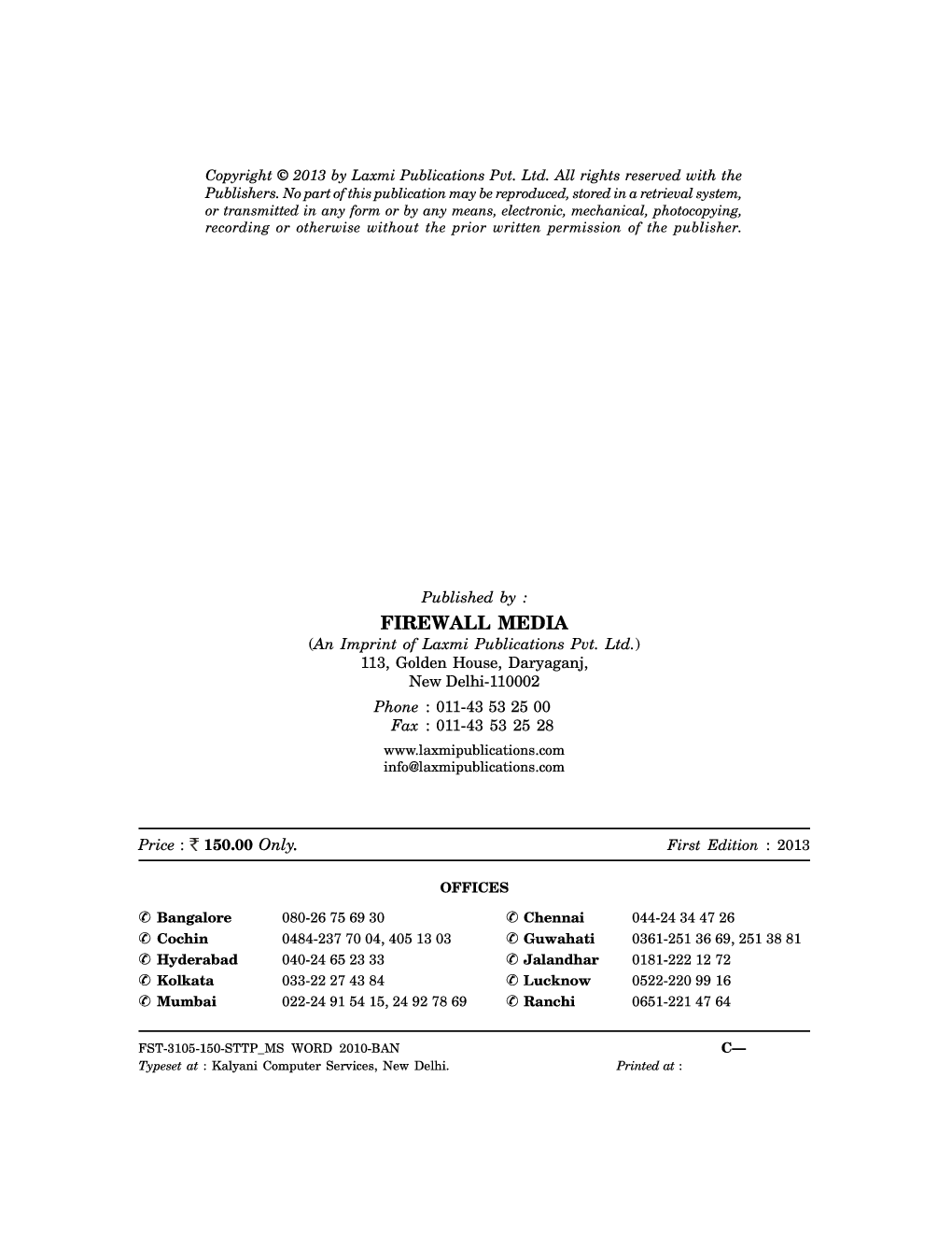 Straight To The Point-Microsoft Word 2010 By Dinesh Maidasani - Page 3