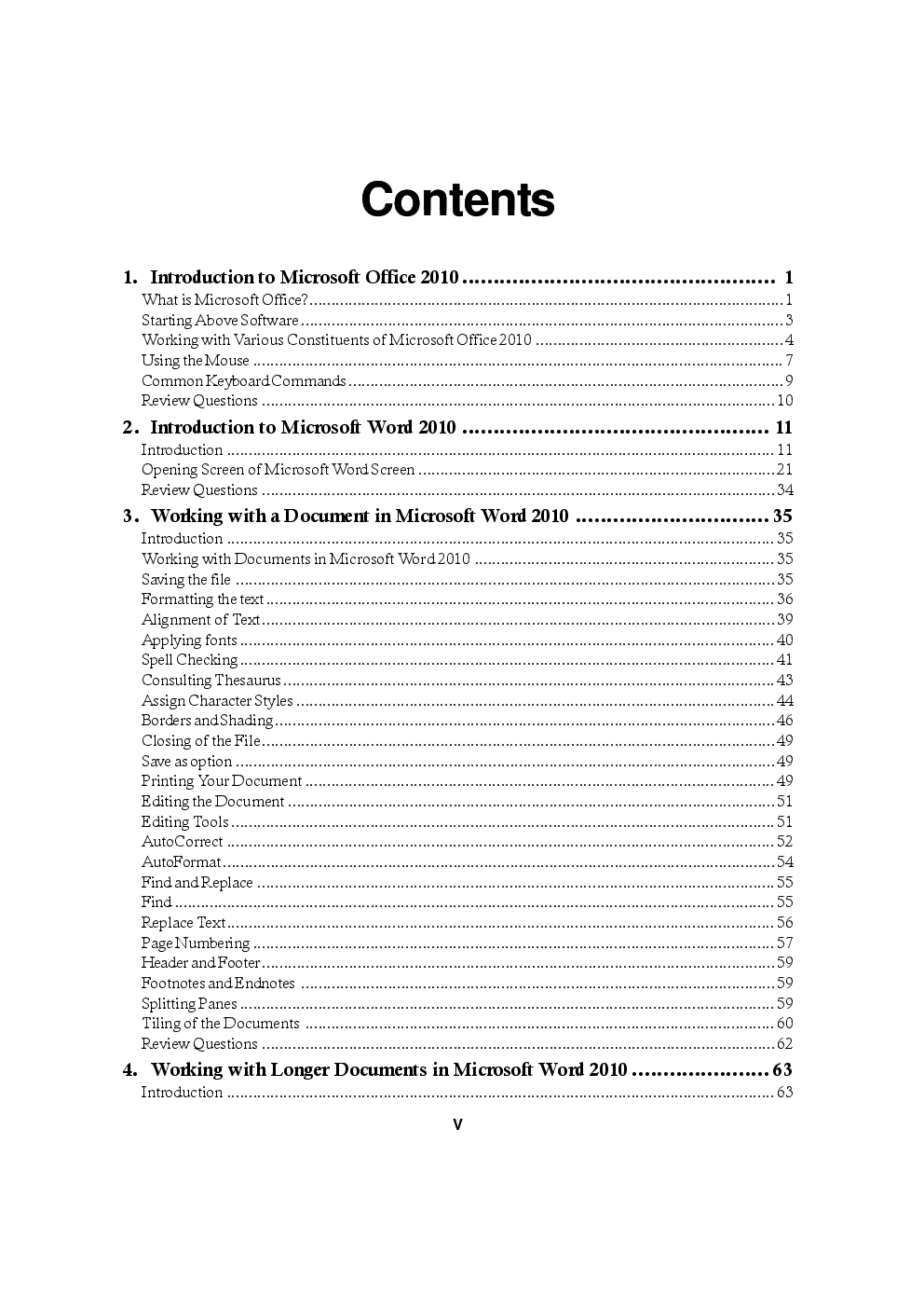 Straight To The Point-Microsoft Word 2010 By Dinesh Maidasani - Page 4