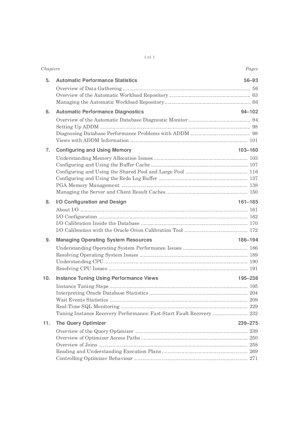 The Oracle 11G Performance Tuning By Rajeev A. Parida - Page 4