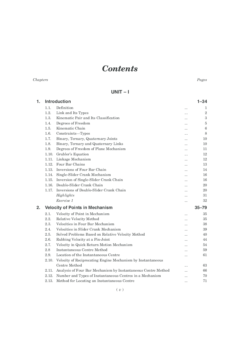 Theory Of Machines Part-I By Dr. R.K.Bansal - Page 4