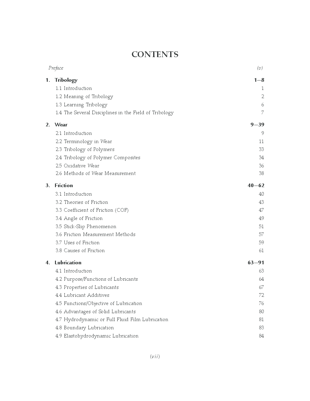 Tribology (Friction, Wear, Lubrication And Bearing) By Krishan Kant Sharma - Page 5