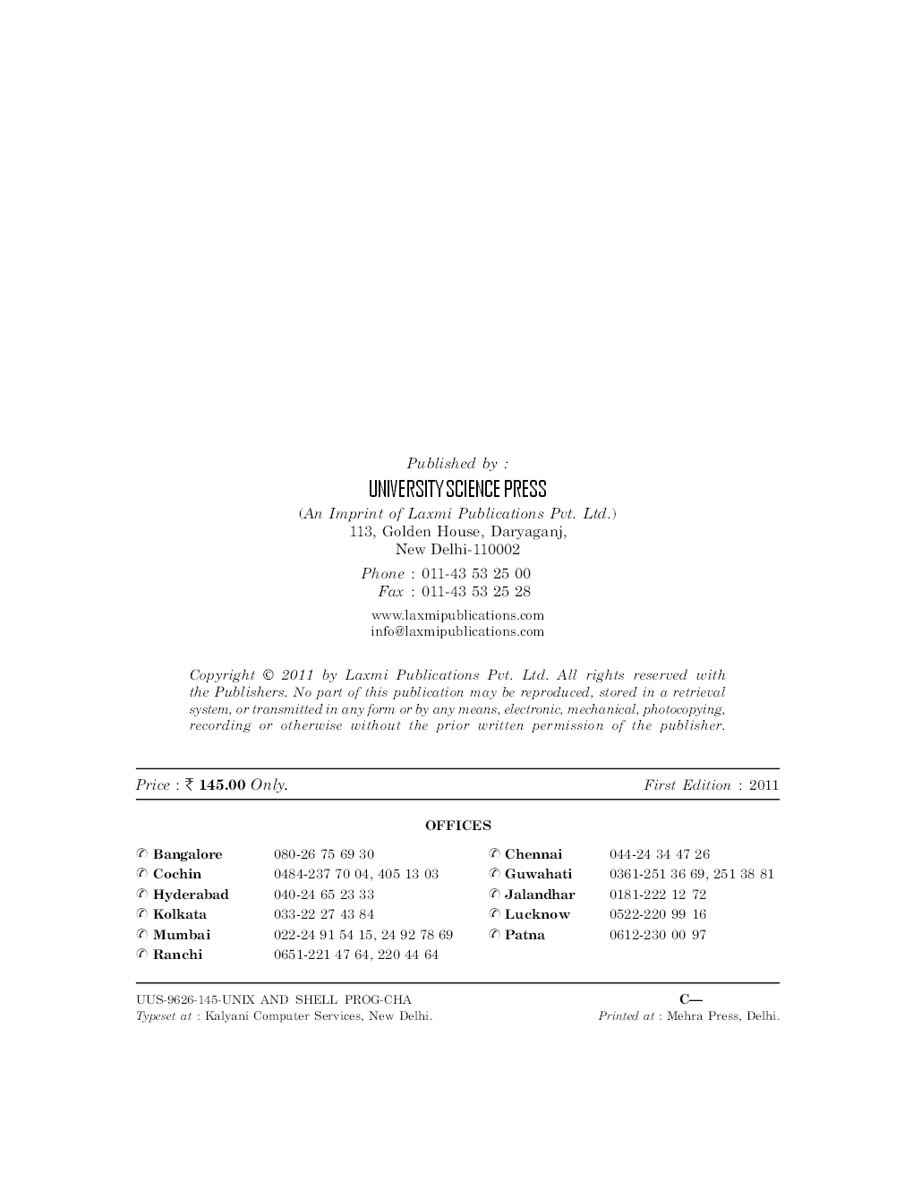 Unix And Shell Programming By Anoop Chaturvedi, B.L. Rai - Page 3