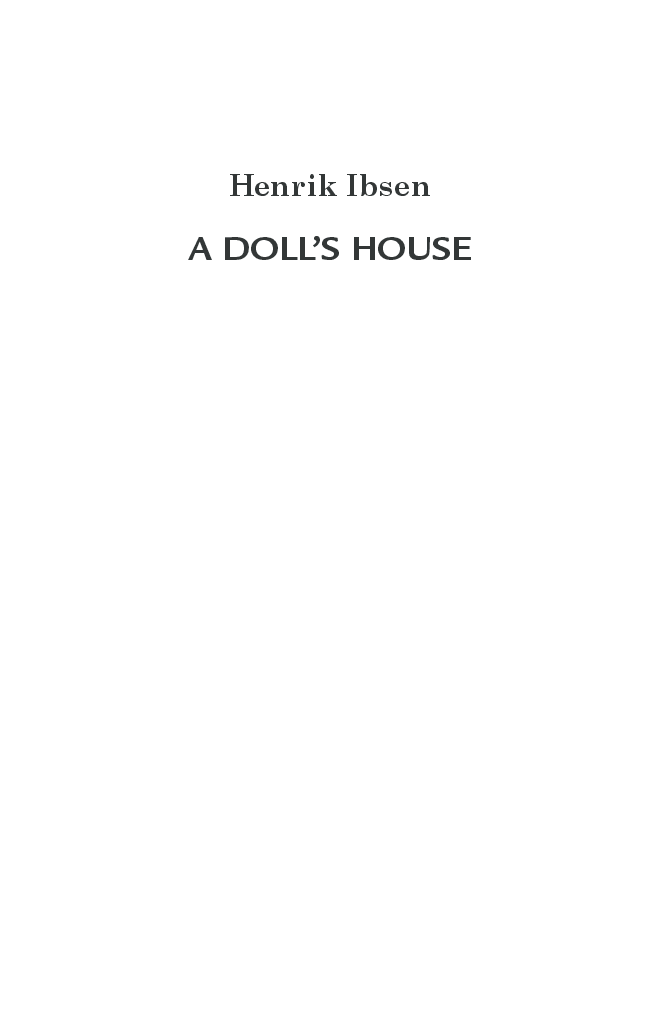 A Dolls House By M.S. Kushwaha - Page 1