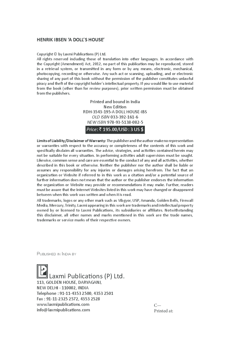 A Dolls House By M.S. Kushwaha - Page 4