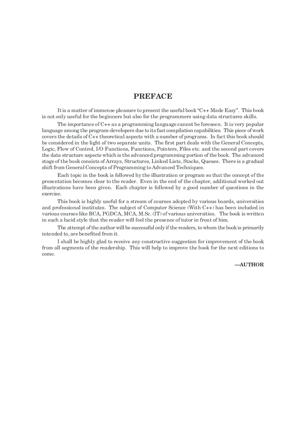 C++ Made Easy By T. D. Malhotra - Page 4