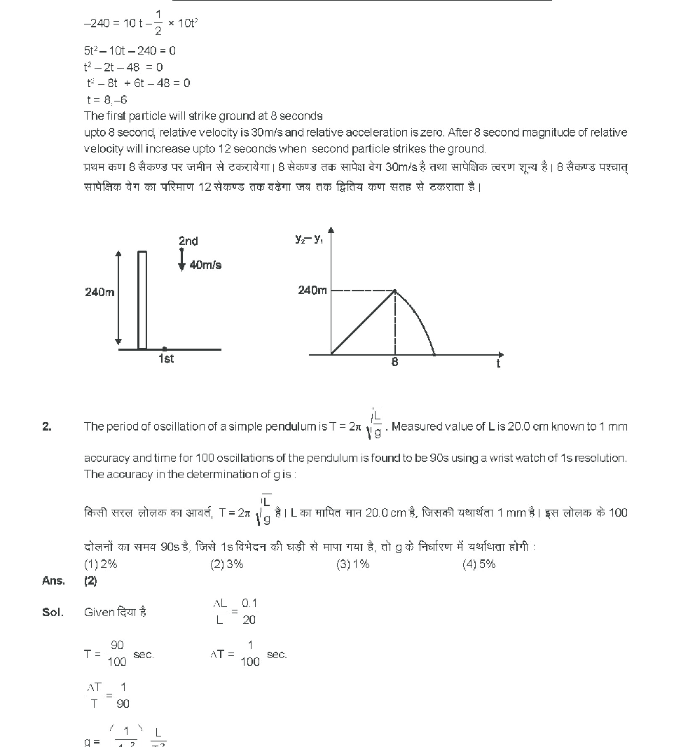 JEE MAIN QUESTION PAPERS PAPER 1 WITH SOLUTIONS 2015 - Page 3