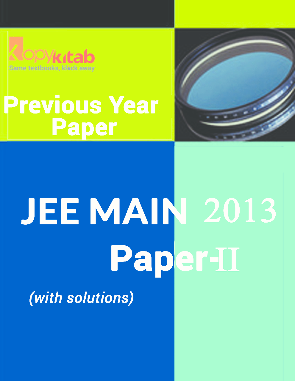JEE MAIN QUESTION PAPERS PAPER 2 WITH SOLUTIONS 2013 - Page 1