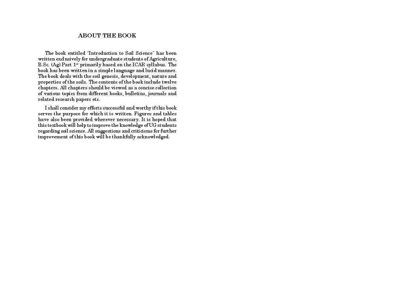 Introduction To Soil Science By Mahendra Sharma - Page 5
