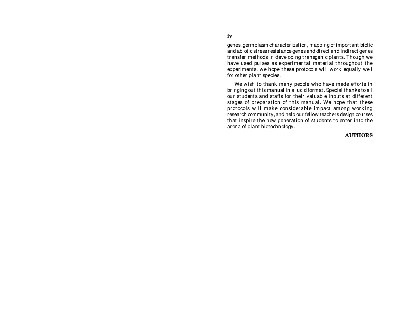 Techniques In Plant Biotechnology By S. Datta, P.G. Patil, K.R. Soren, Alok Das, S.K. Chaturvedi, N. Nadarajan - Page 5