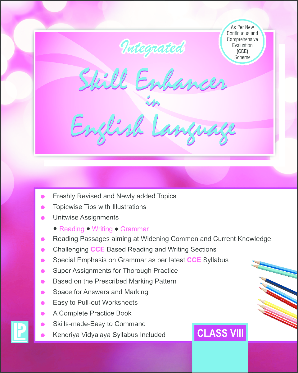 Skill Enhancer In English Language Class 8th - Page 1