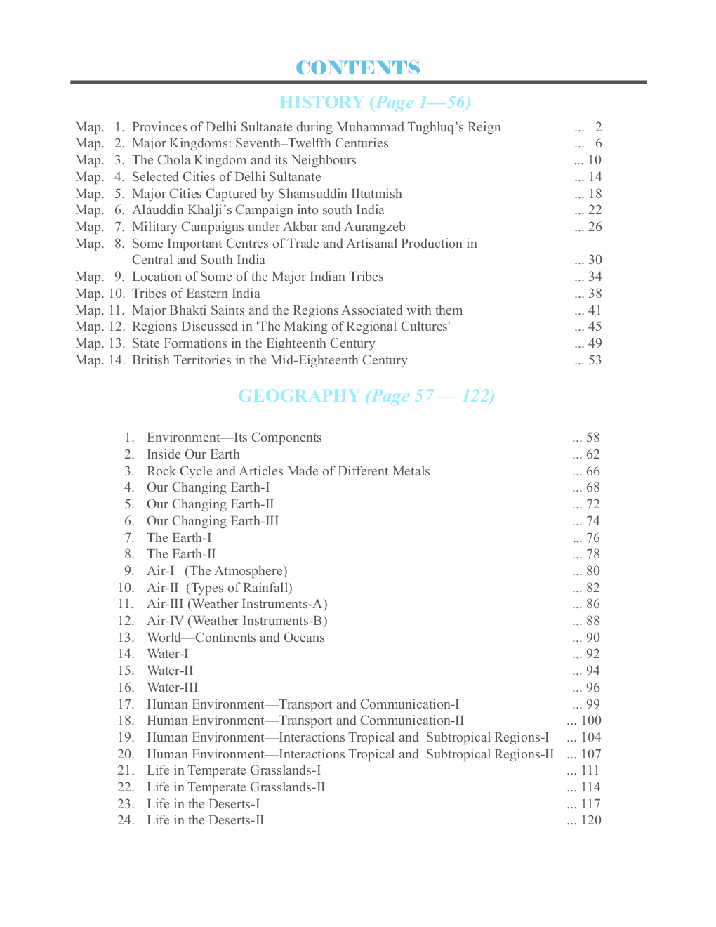 Academic Map Work in Social Science Class 7th - Page 5