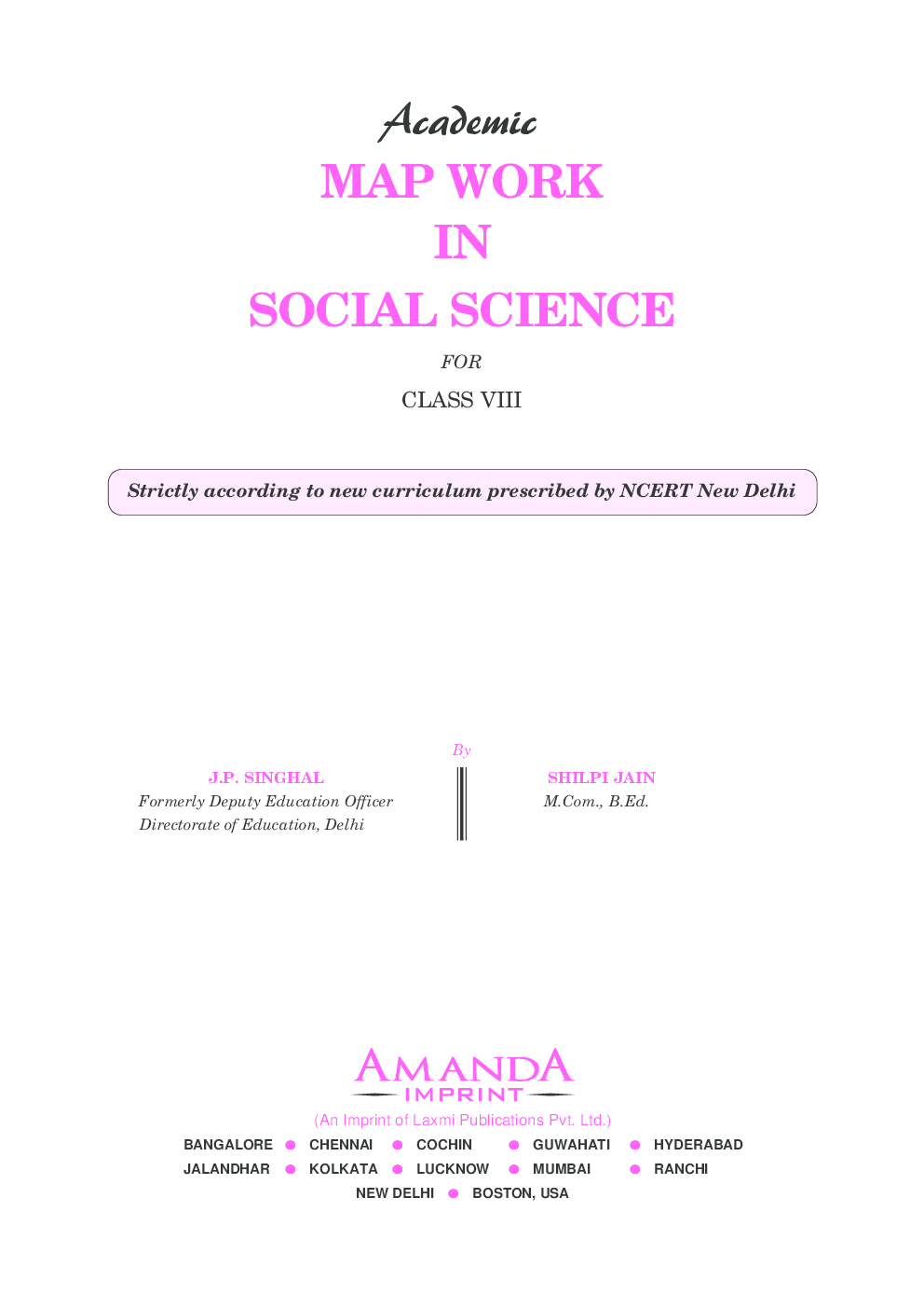 Academic Map Work in Social Science Class 8th - Page 2